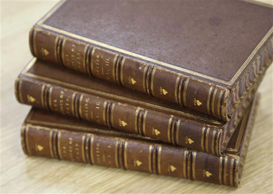 Stirling-Maxwell, William Sir - Annals of the Artists of Spain, 1st edition, 3 vols, 8vo, calf, London 1848